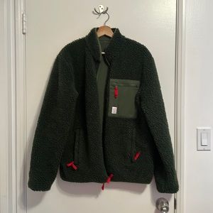 Topo Designs Zip Up Sherpa (Reversable)